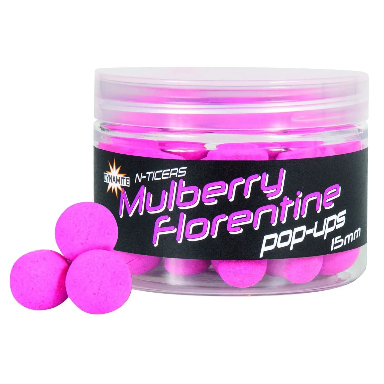 Schwimmende Boilies Dynamite Baits N-ticers Mulb Flor 15MM