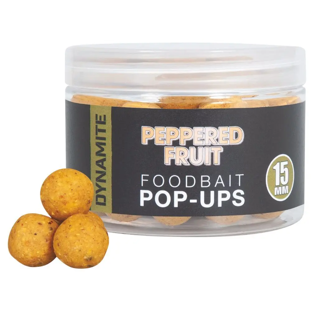 Schwimmender Boilie Dynamite Baits Peppered Fruit Food Popup