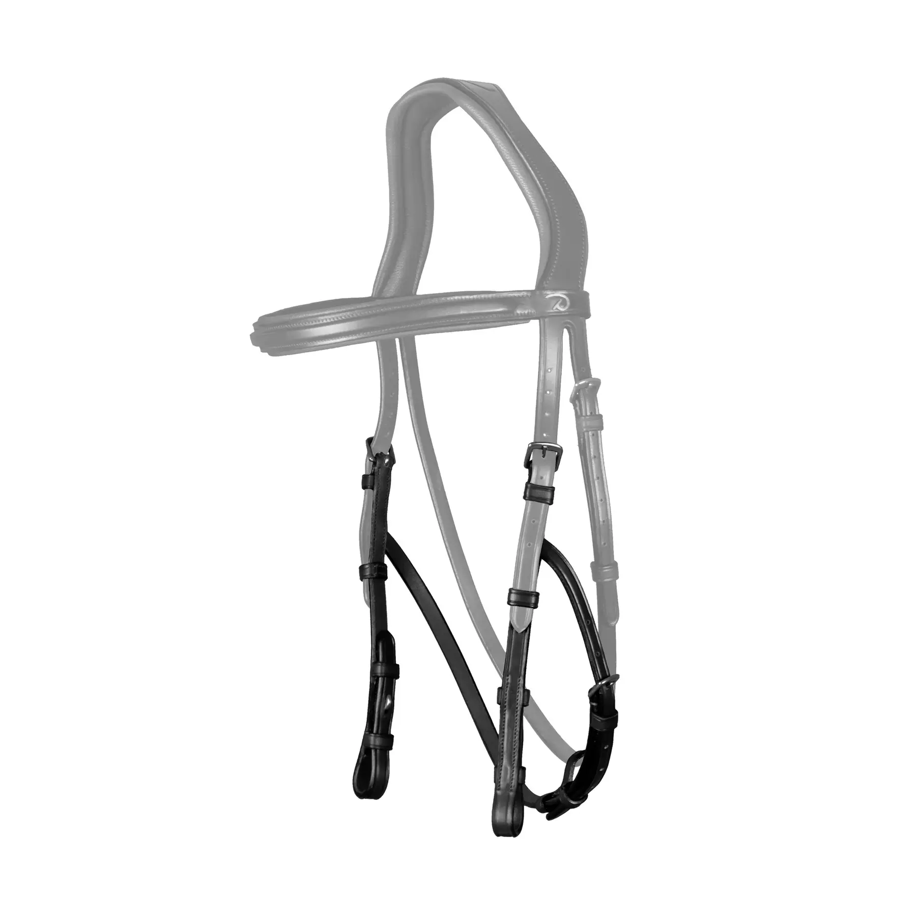 Dyon Noir Bit Mounts For Hackamore Dy'on