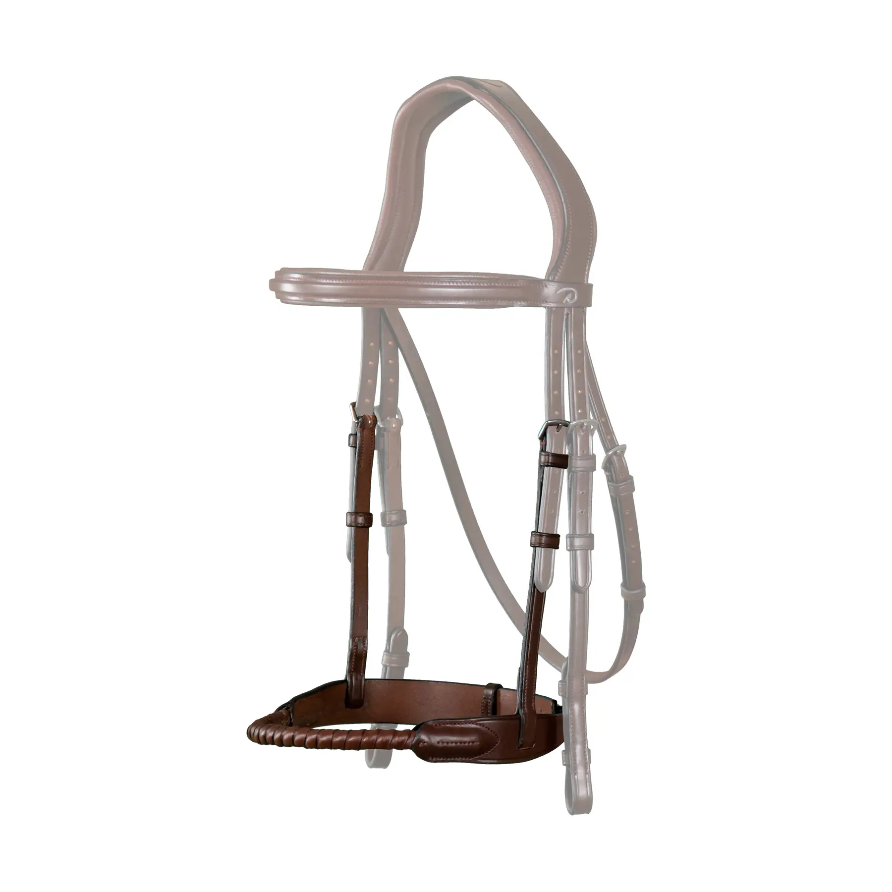 Meilleurs prix pour Muserolle en corde recouverte de cuir Dy’on