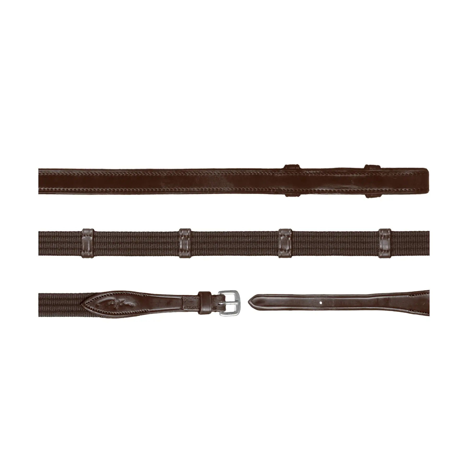 Meilleurs prix pour Rênes tissu 5/8 avec 9 arretoirs (sans stopper) Dy'on