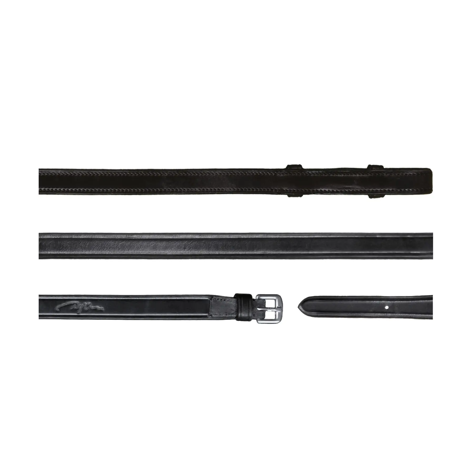 Comparer les prix de Rênes de bride tout cuir 1/2 Dy'on