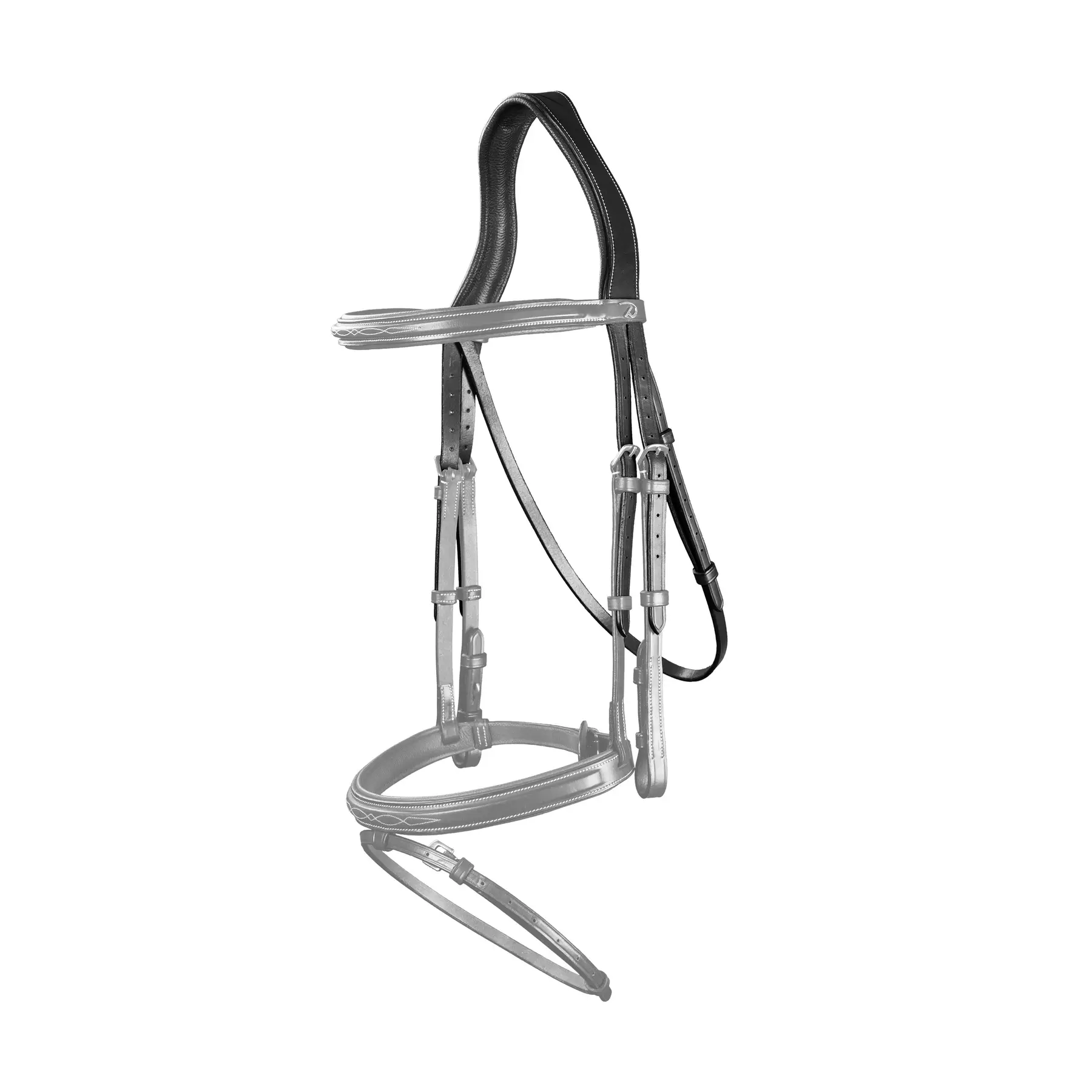 Comparer les prix de Têtière avec sous-gorge équitation Dy'on