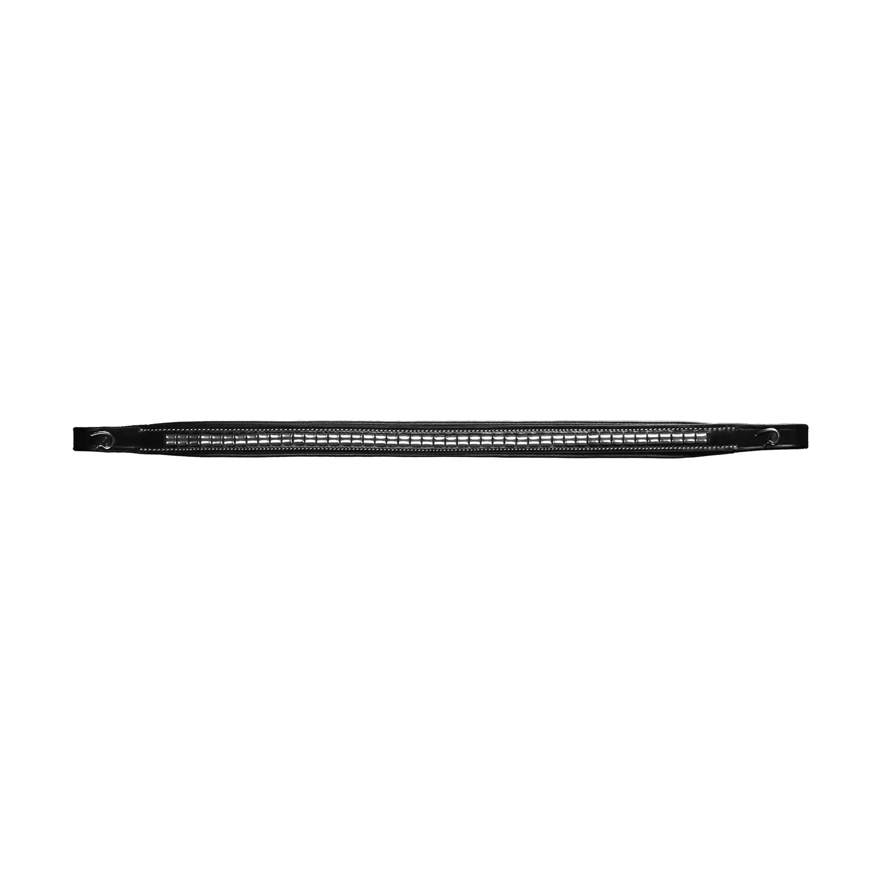Dyon Noir Straight Clincher Browband For Horse Dy'on