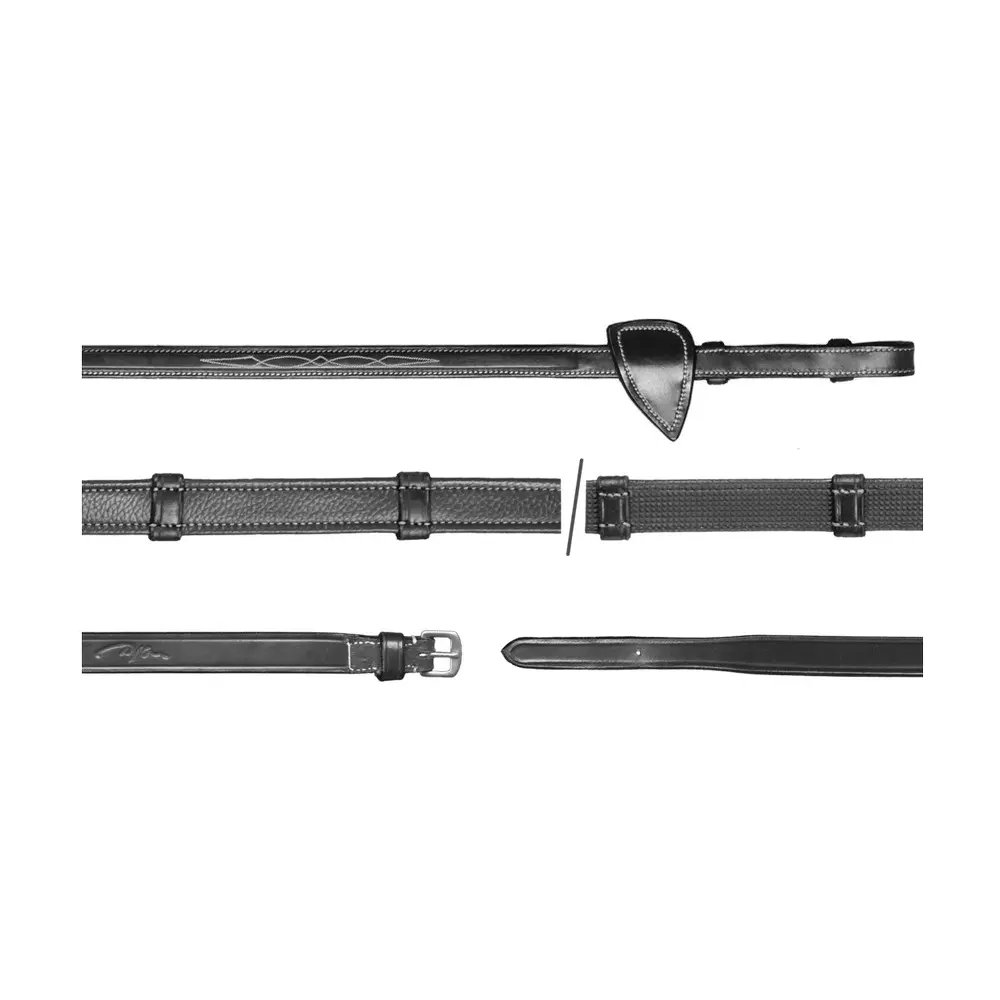 Comparer les prix de Rênes 5/8 avec 7 arretoirs (sans stopper) Dy'on Hunter