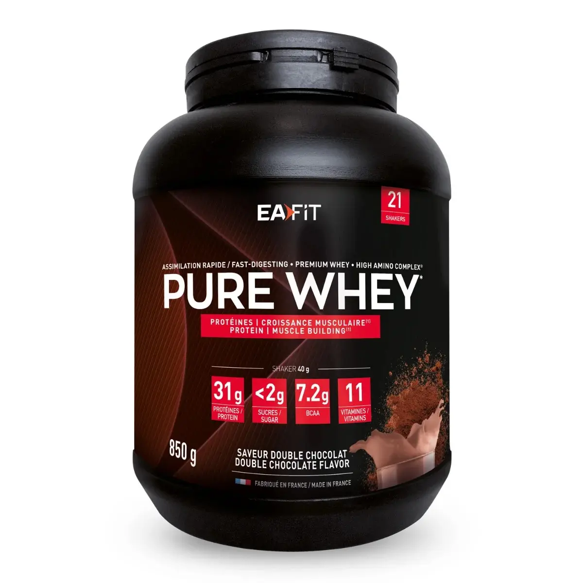Proteina doppio cioccolato EA Fit Pure Whey