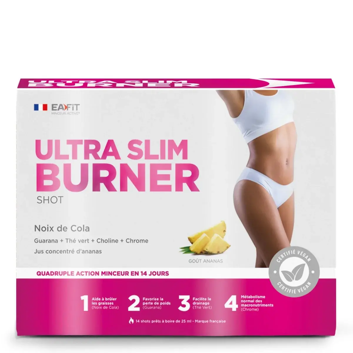 Ea Fit Unisex Blanc Fat Burner Ultra Slim Burner Shot