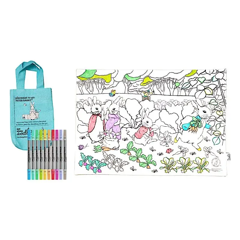 Coloriage Eat Sleep Doodle Peter Rabbit