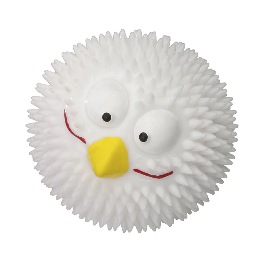 Ebi Bleu Rubber Dog Toy With Mint Taste Lucky Bird