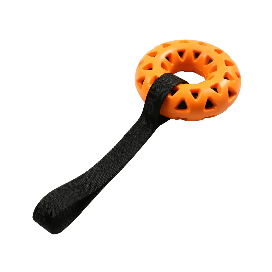 Ebi Orange Buckle Dog Toy Crack Me Up