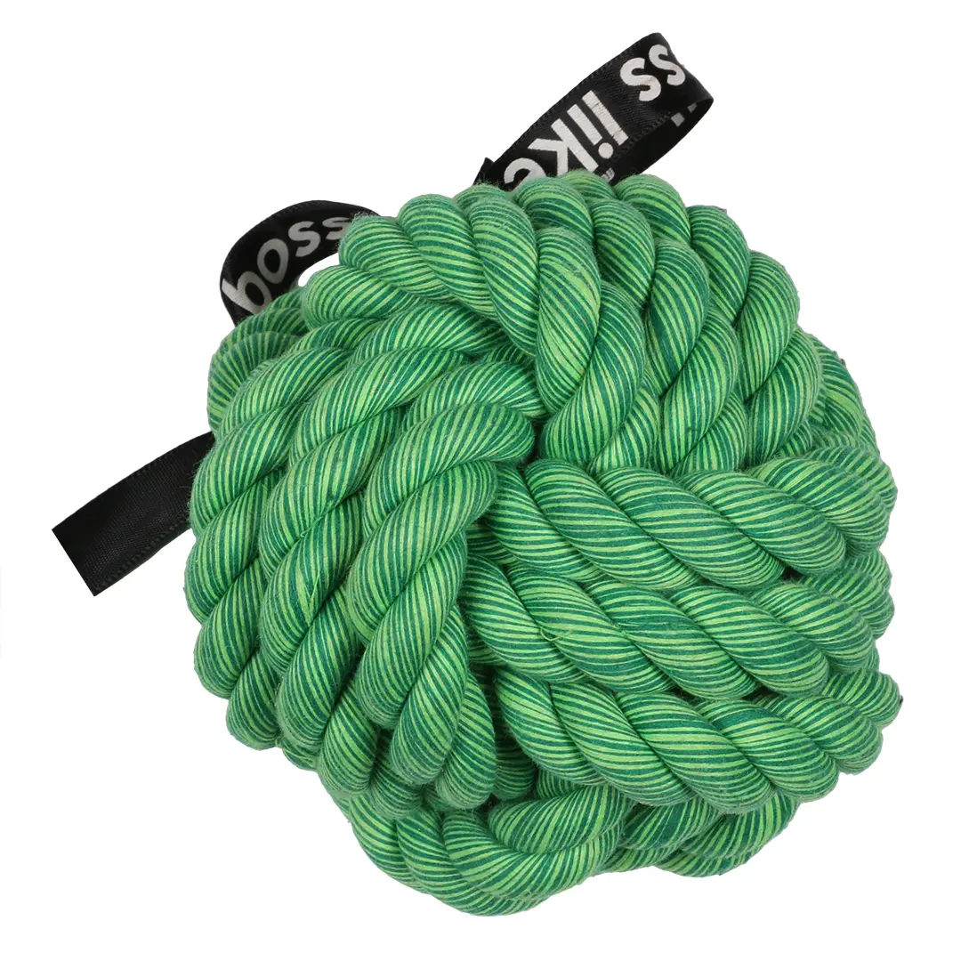 Ebi Vert Braided Dog Ball Ballin