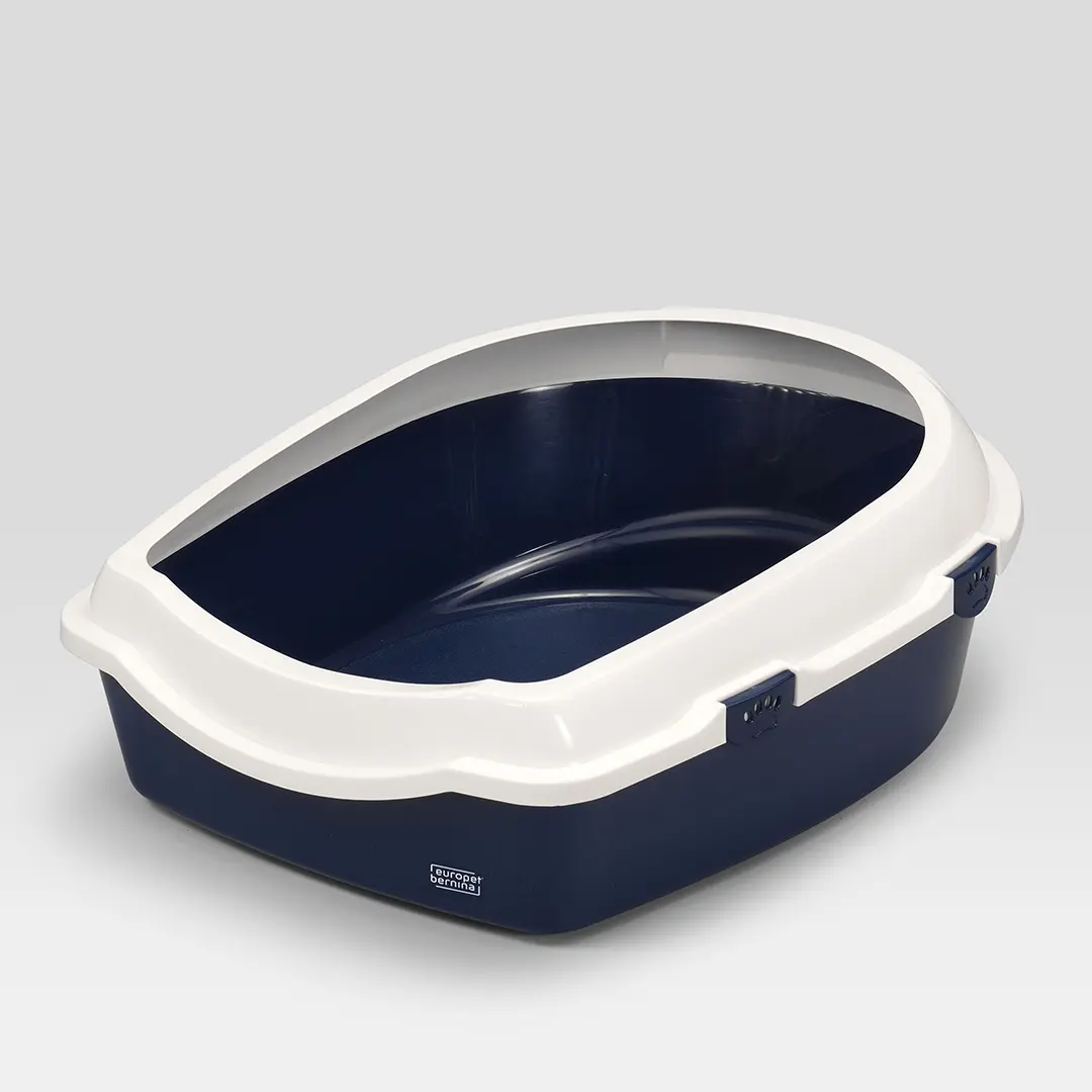 Comparer les prix de EBI Toilet Space 70-GT 56 x 70 x 27 cm - 1,55 kg - Navy - Pour chat