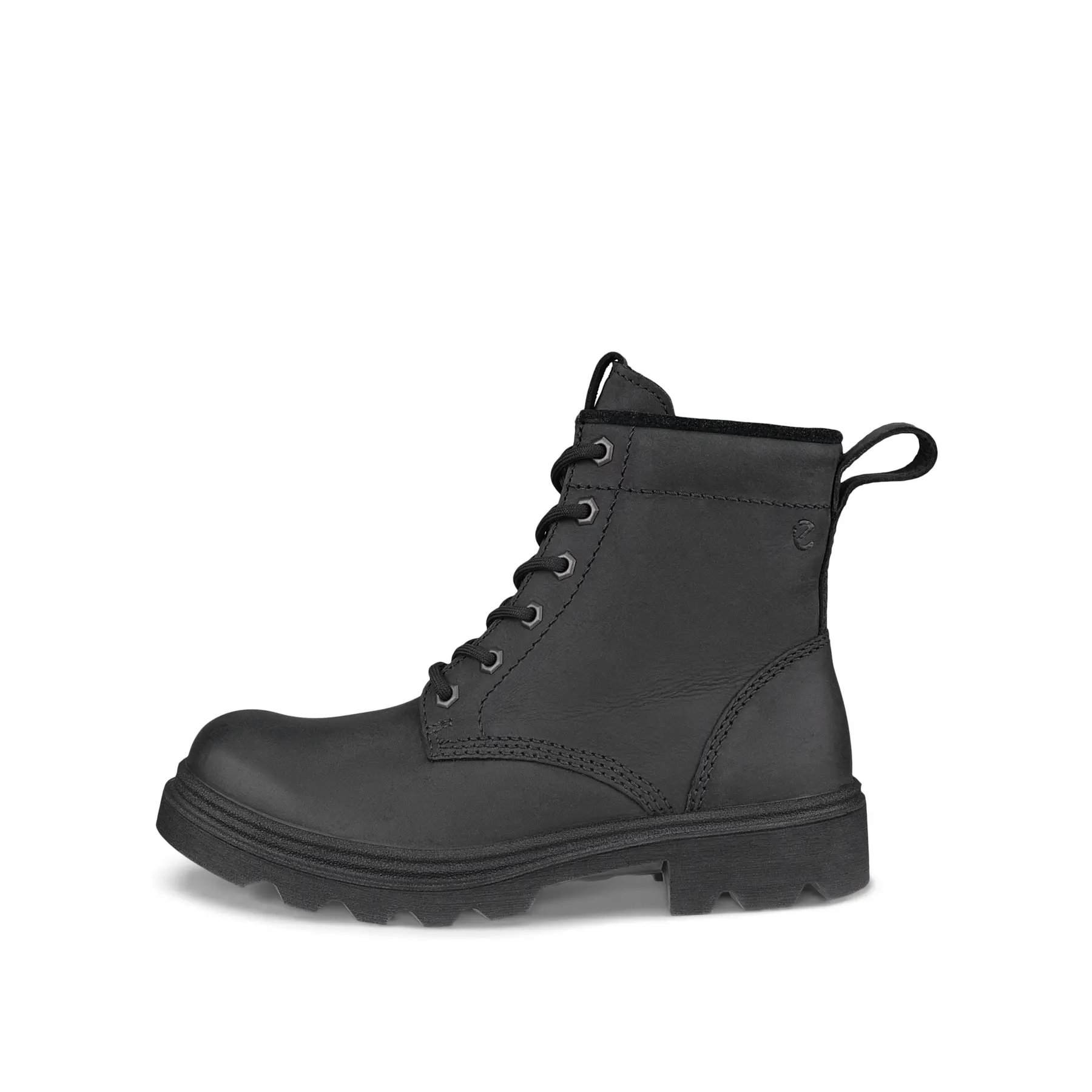 Stivaletti in pelle con lacci donna Ecco Grainer