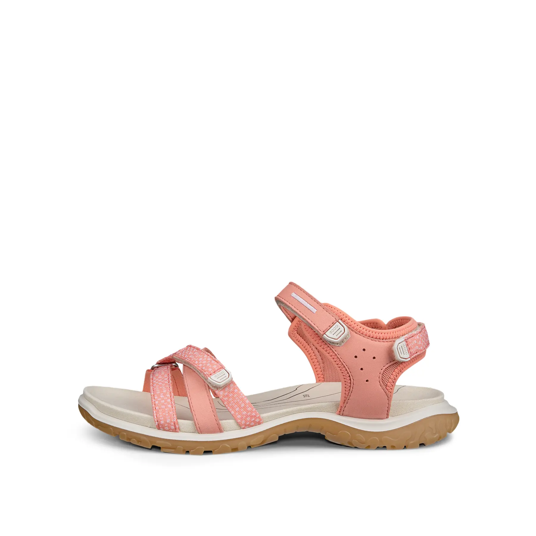 Leichte Leder Wandersandalen für Damen Ecco Offroad Roam