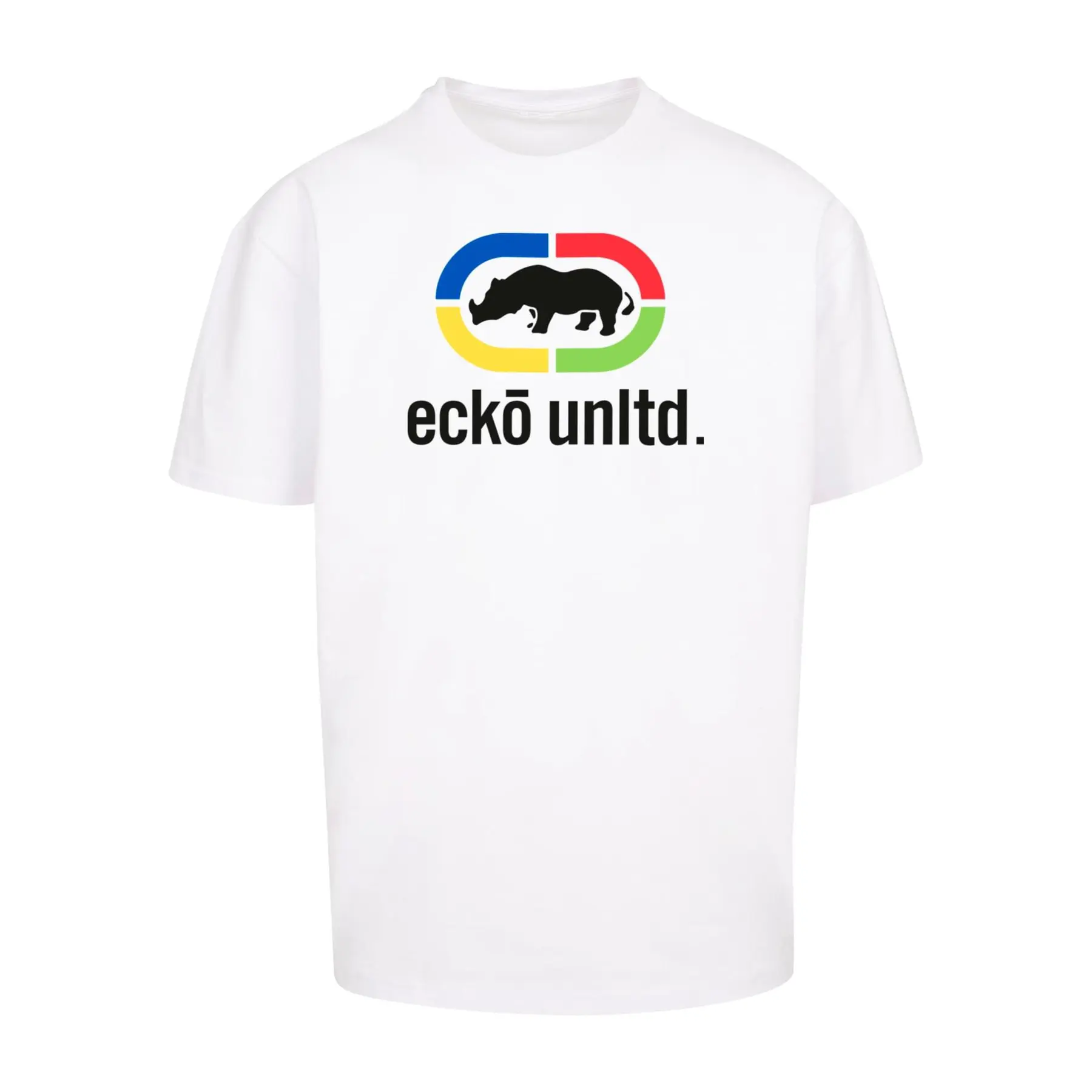 Ecko Unltd. Unisex Blanc T-Shirt Multcol