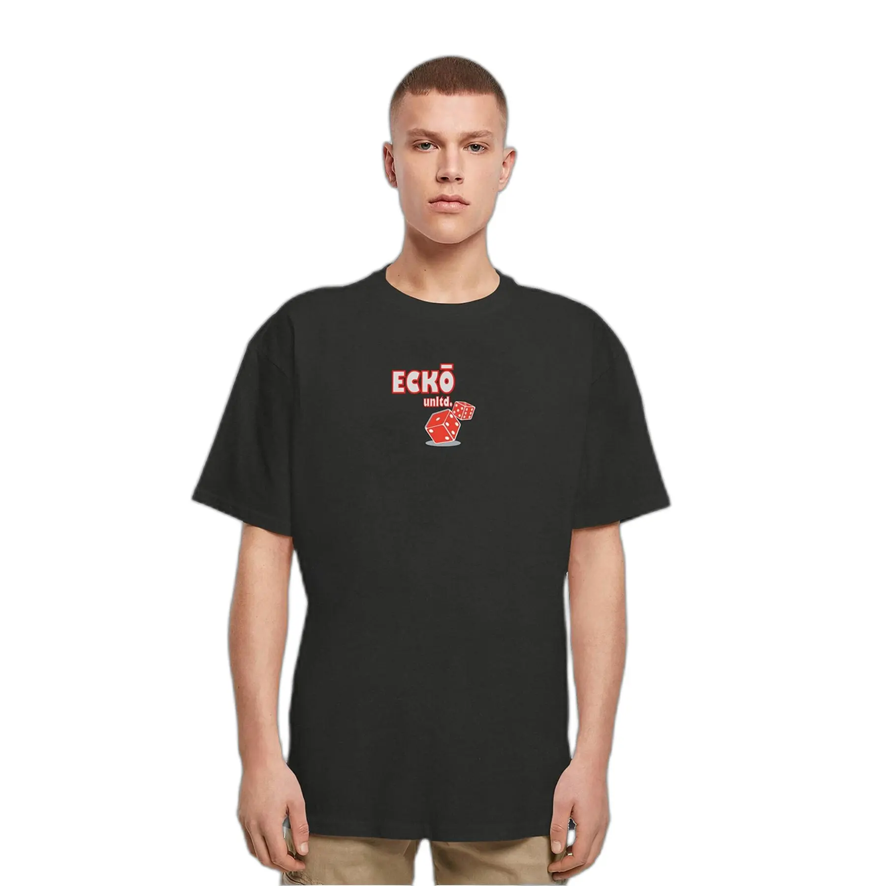 Ecko Unltd. Men's Noir T-Shirt Dices