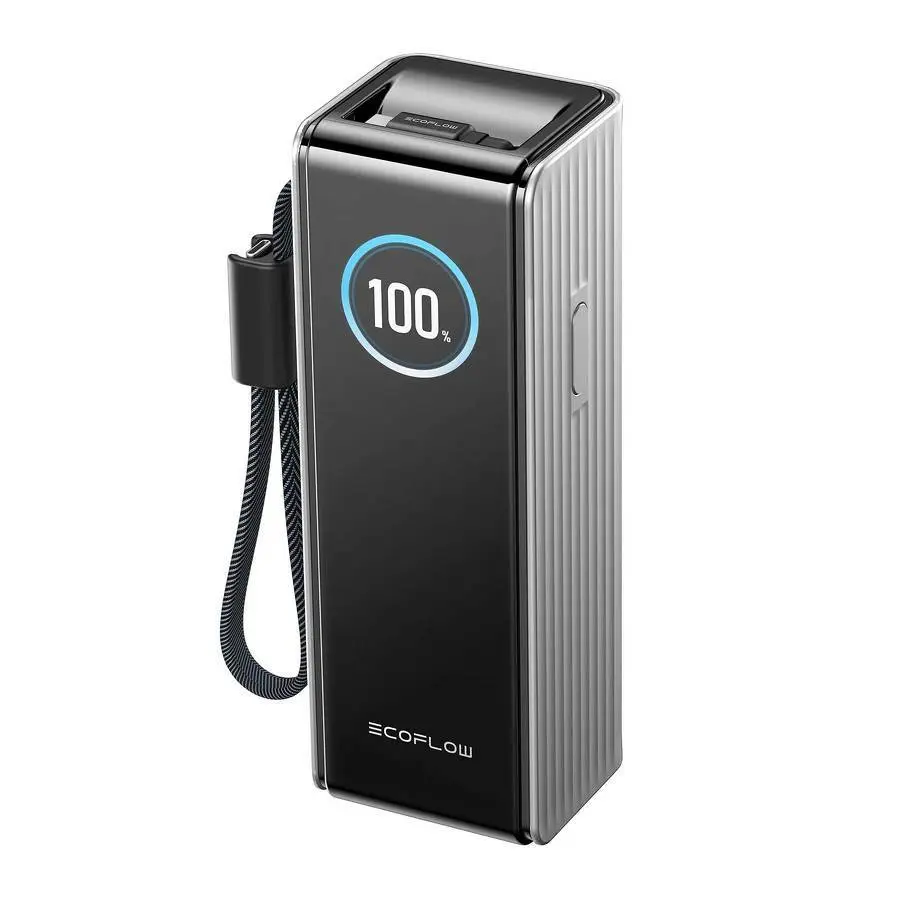Externe Akku mit integriertem Kabel Ecoflow