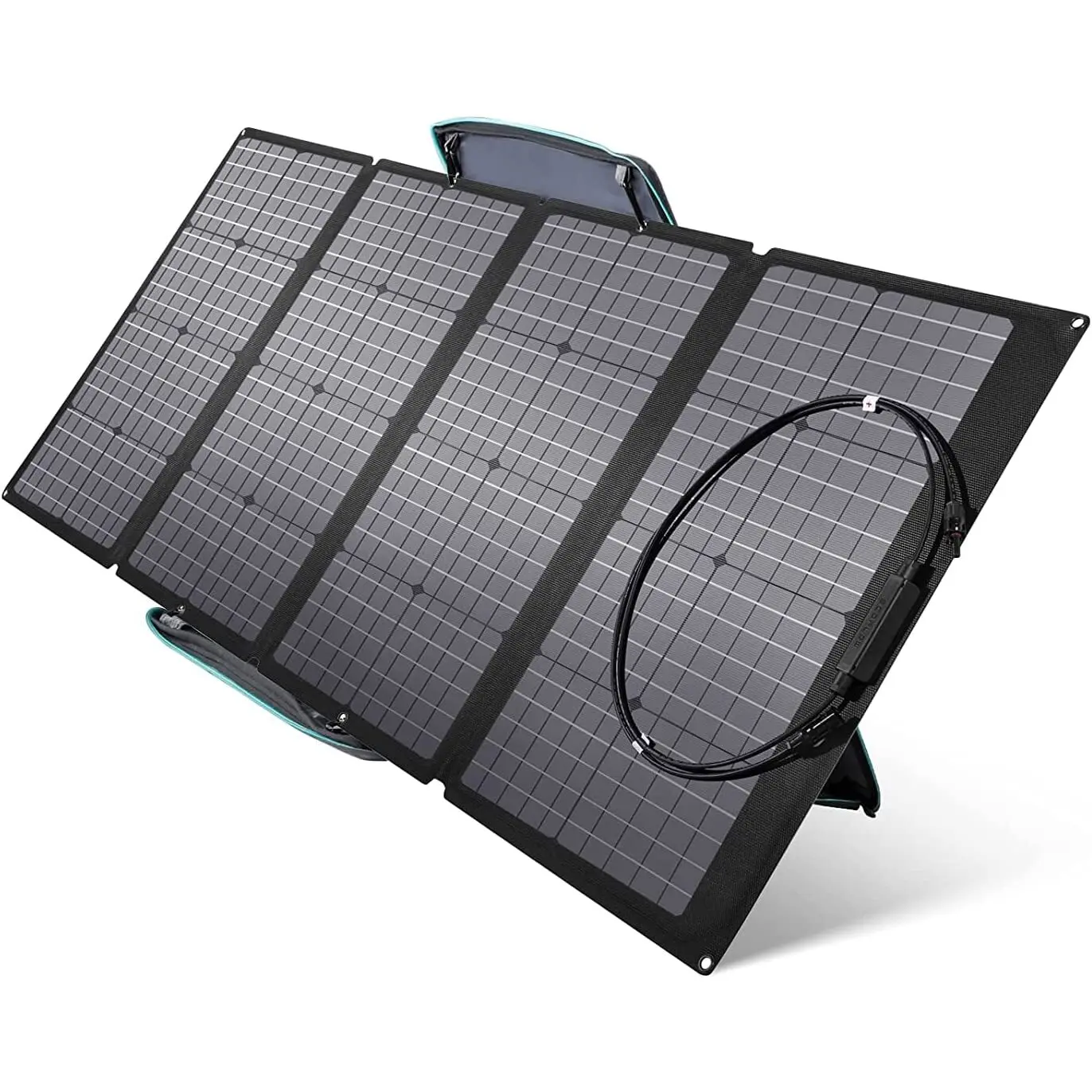 4897082663089 - Eco Flow - EcoFlow Solar Panel 0% MwSt §12 iii UstG 160W faltbares Solarmodul mit Tragetasche