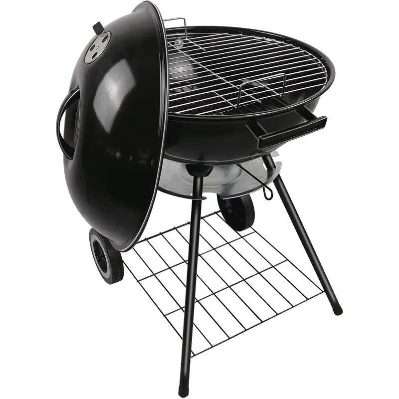 8711252290775 - Edelstahlgrill mit Deckel Edco