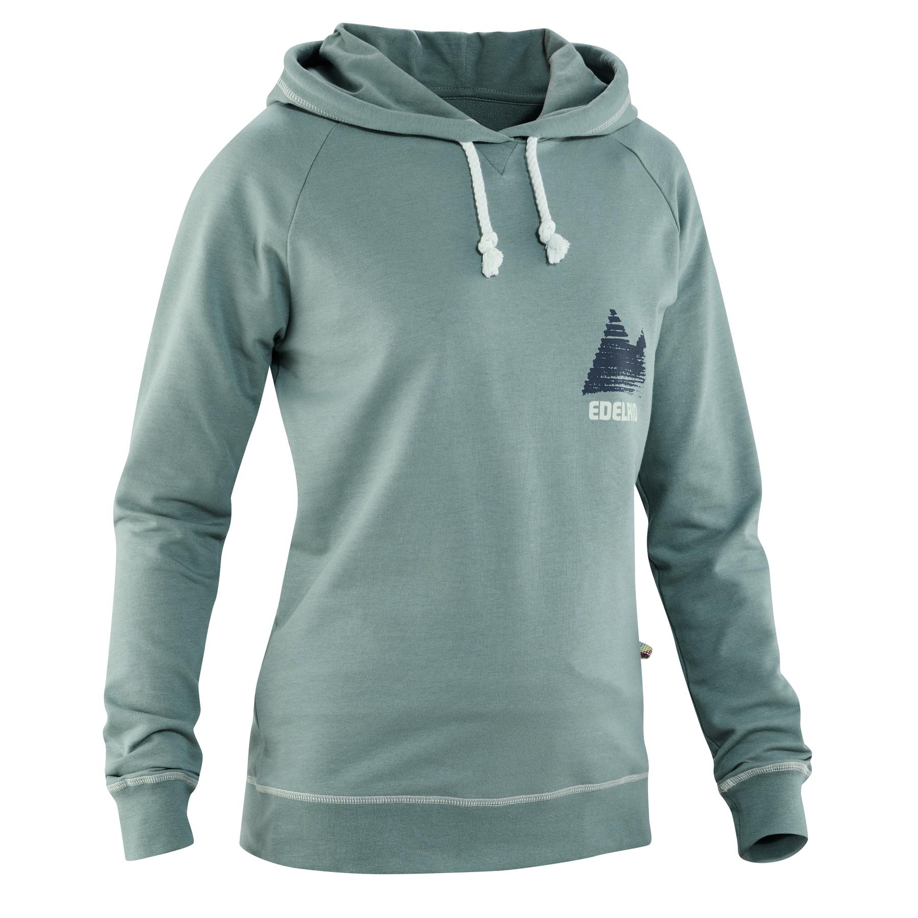 4028545199894 - EDELRID WO TECU HOODY Damen Sommer Hoodie Bio-Recycling-Baumwolle Mineralblau XL 4028545199894 - EDELRID WO TECU HOODY Damen Sommer Hoodie Bio-Recycling-Baumwolle Mineralblau XL