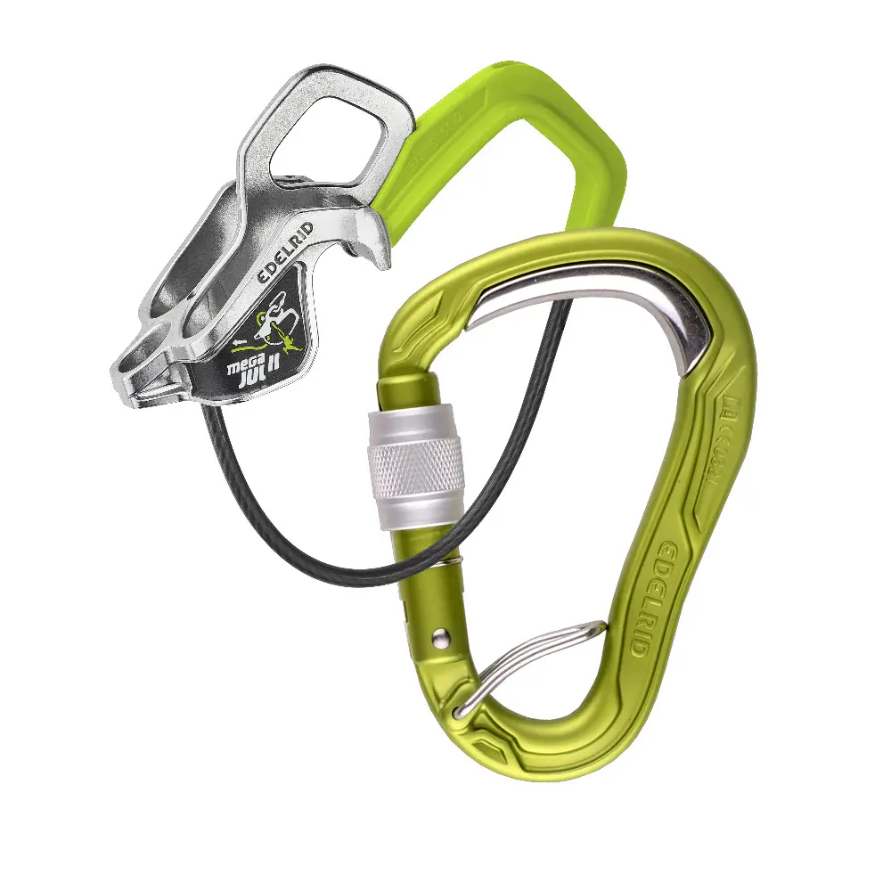 Karabiner Klettern Edelrid Mega Jul Belay