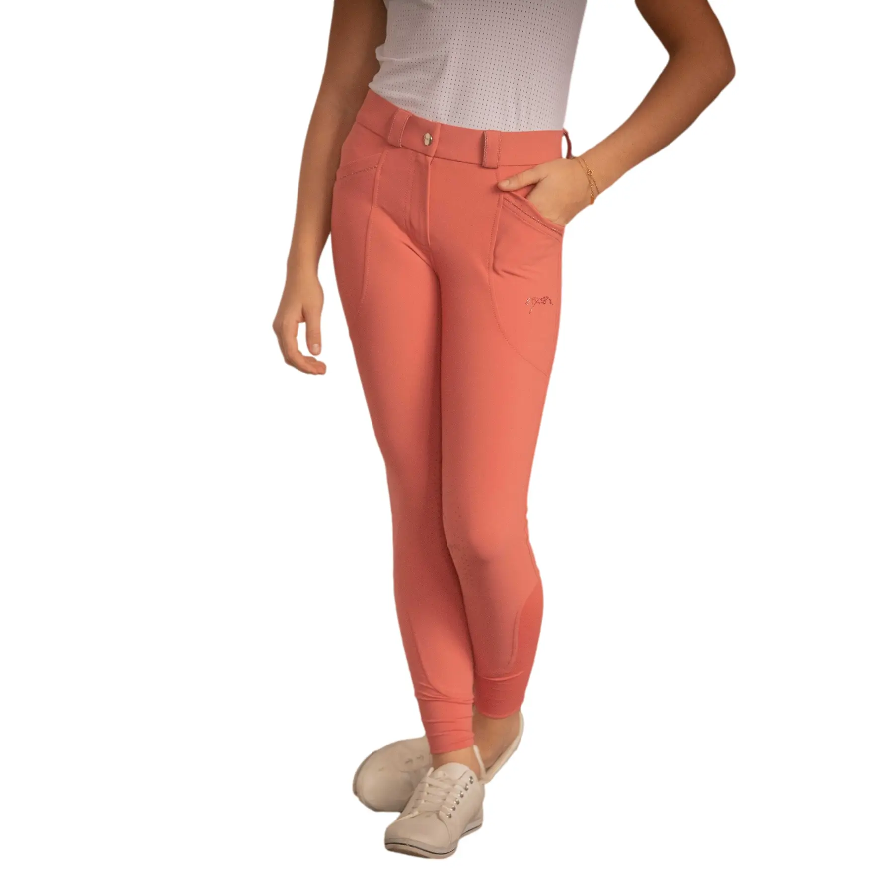 Pantalon équitation full grip enfant Eden By Penelope Sybille