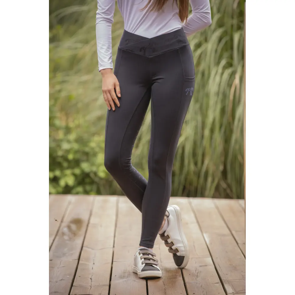 Reithose full grip Damen Pénélope Anaé