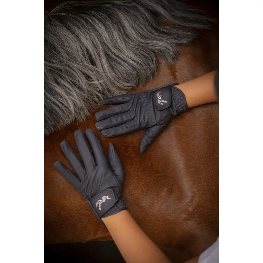 Meilleurs prix pour Gants d'équitation enfant Eden By Penelope Lyoni