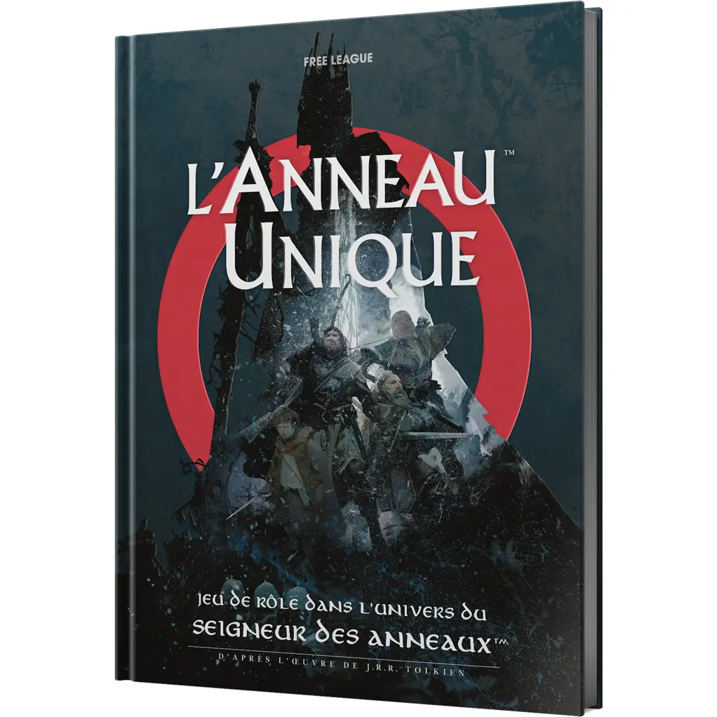 3558380100980 - Brettspiel mit Rollen Der Eine Ring - Grundregelbuch Edge