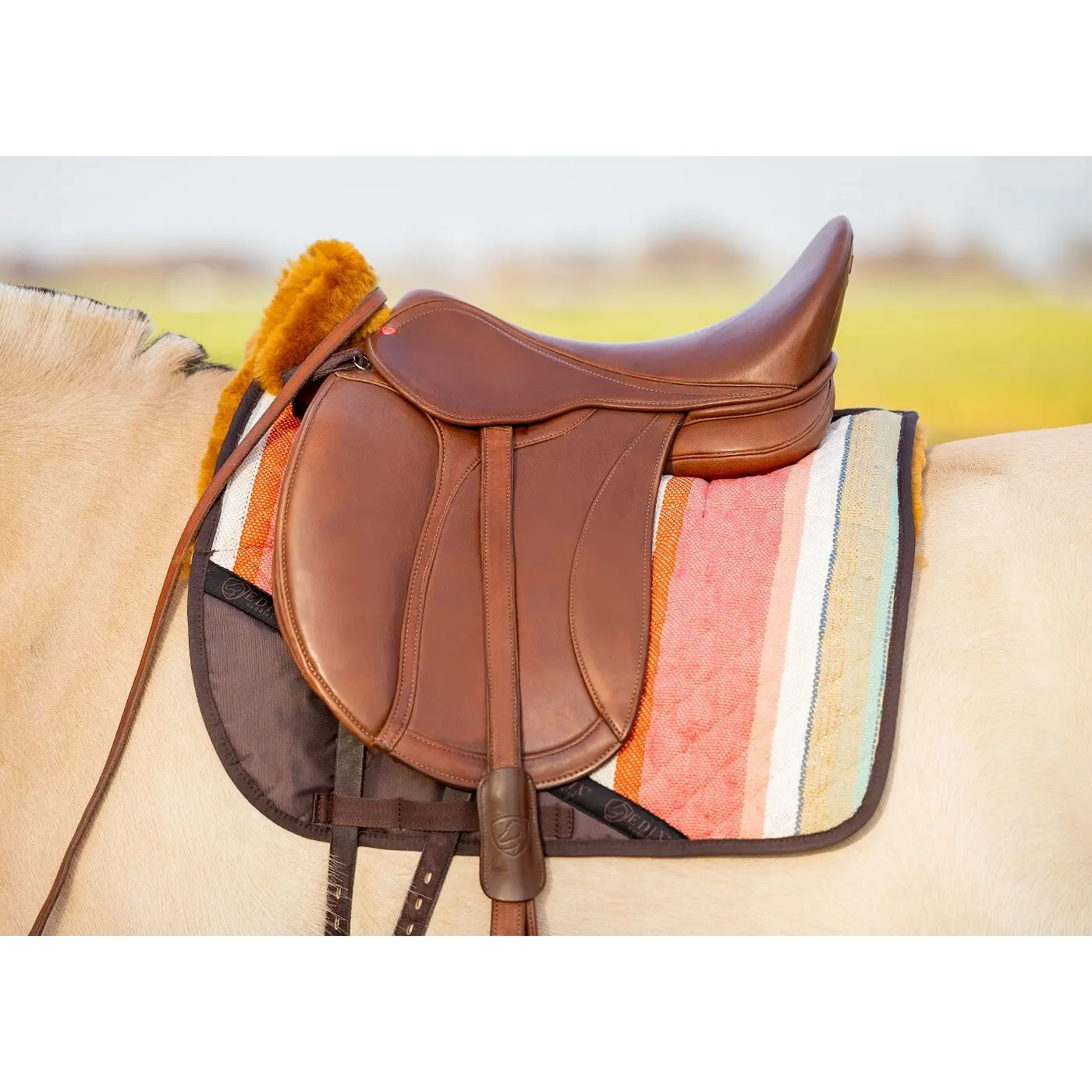 Meilleurs prix pour Tapis de selle pour cheval merino Edix Saddles DR