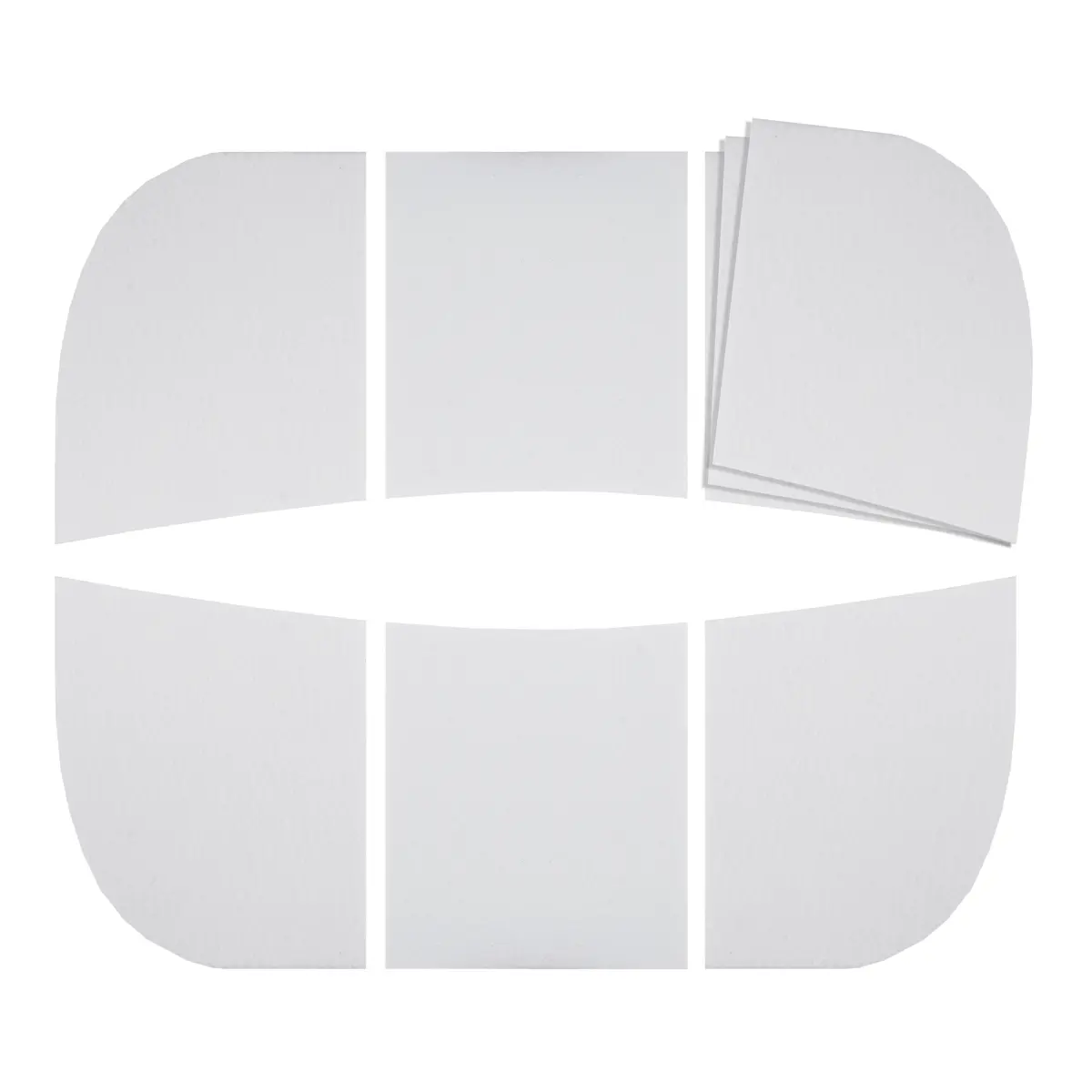 Comparer les prix de cales de correction de selle pour cheval Edix Saddles (x18)