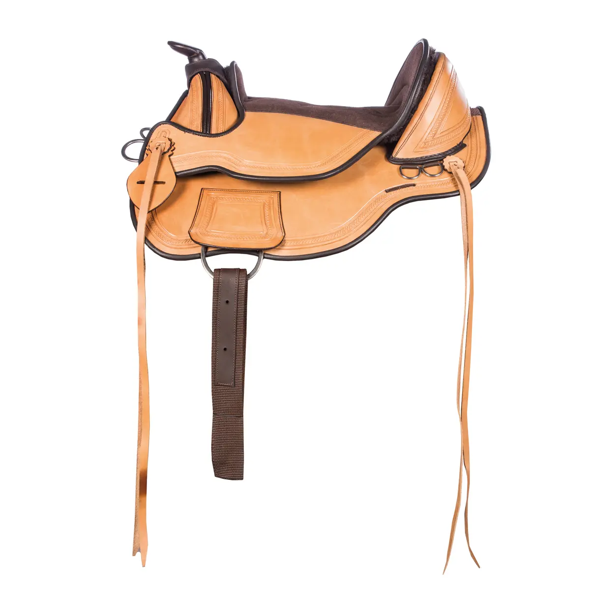 Edix Saddles Beige Western Saddle Equis