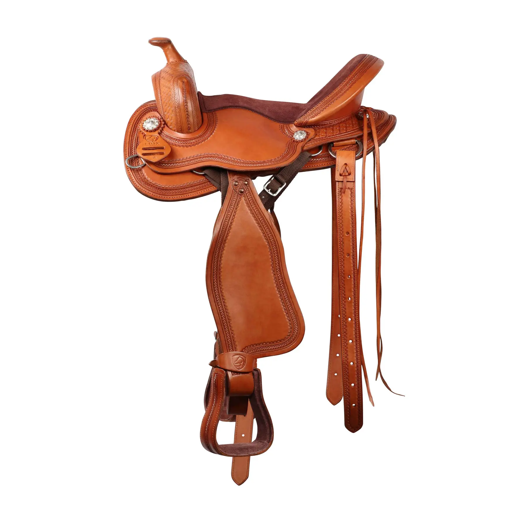 Edix Saddles Marron Western Saddle Django