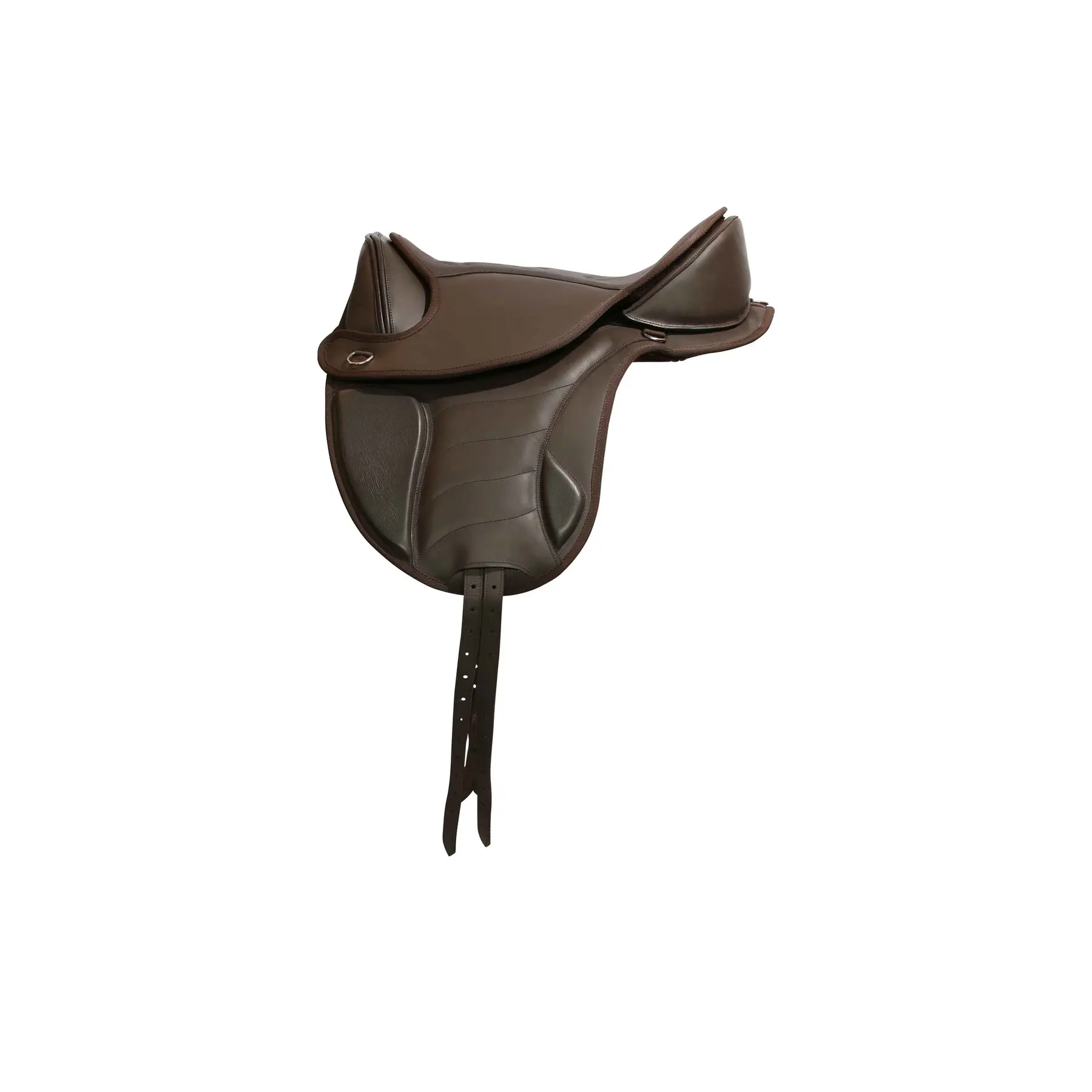 Edix Saddles Marron Dressage Saddle For Horses Courville