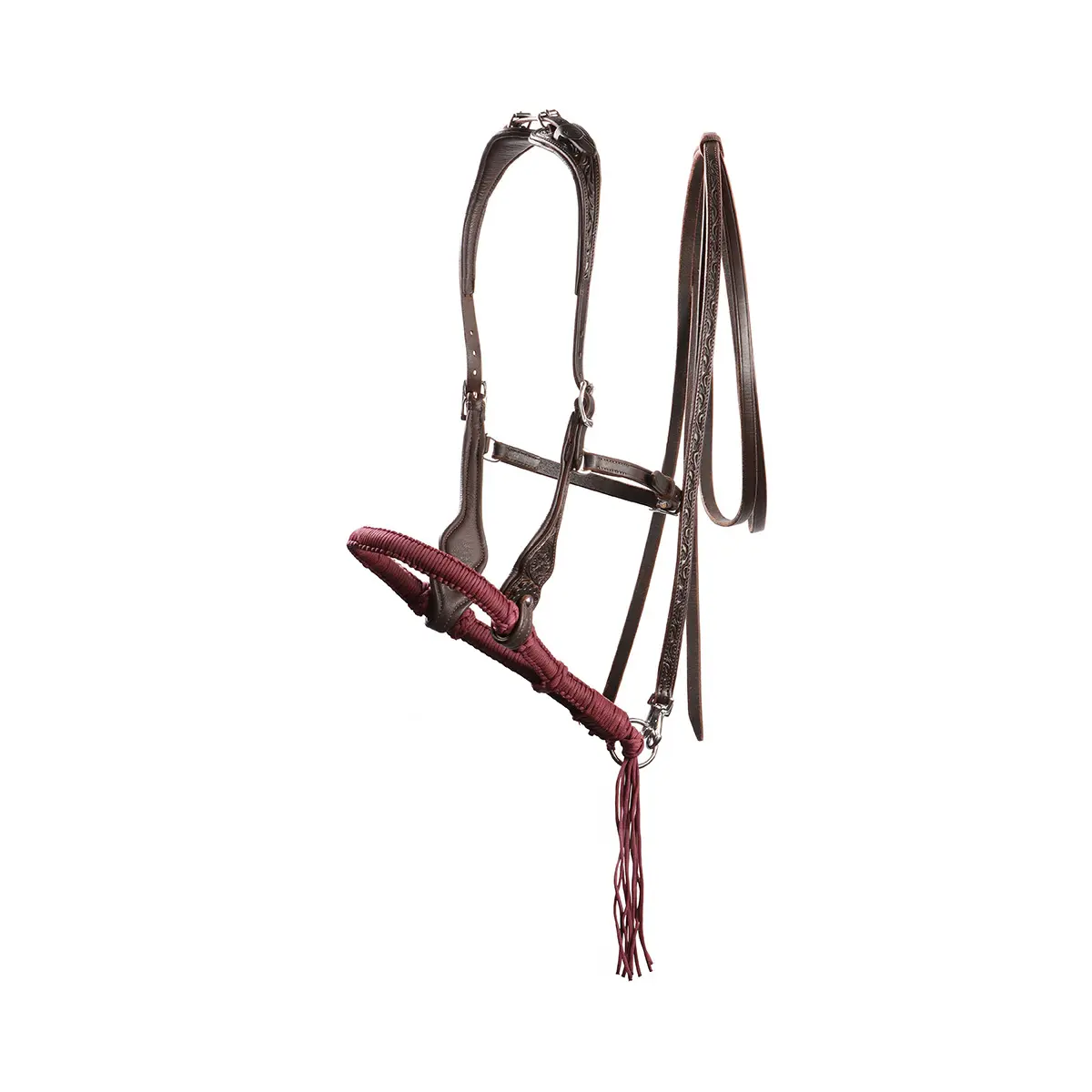 Bridons équitation Edix Saddles ED3-Rose