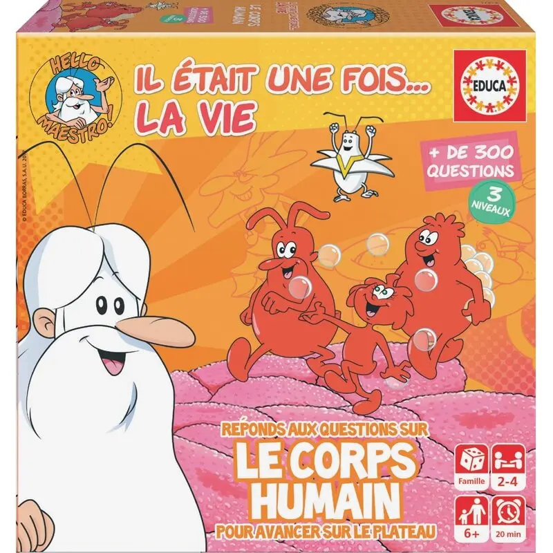 Gesellschaftsspiel Es war einmal das Leben Educa Borras (x105)
