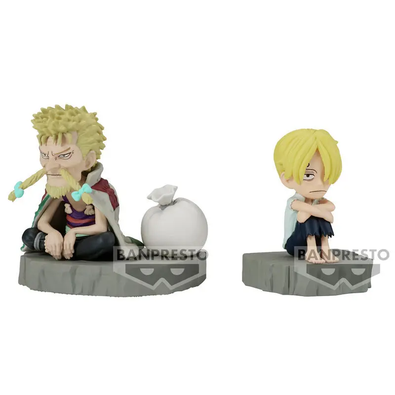 4983164889000 - Banpresto - World Collectable Figure Log Stories - Sanji And Zeff Sammelfiguren multicolor