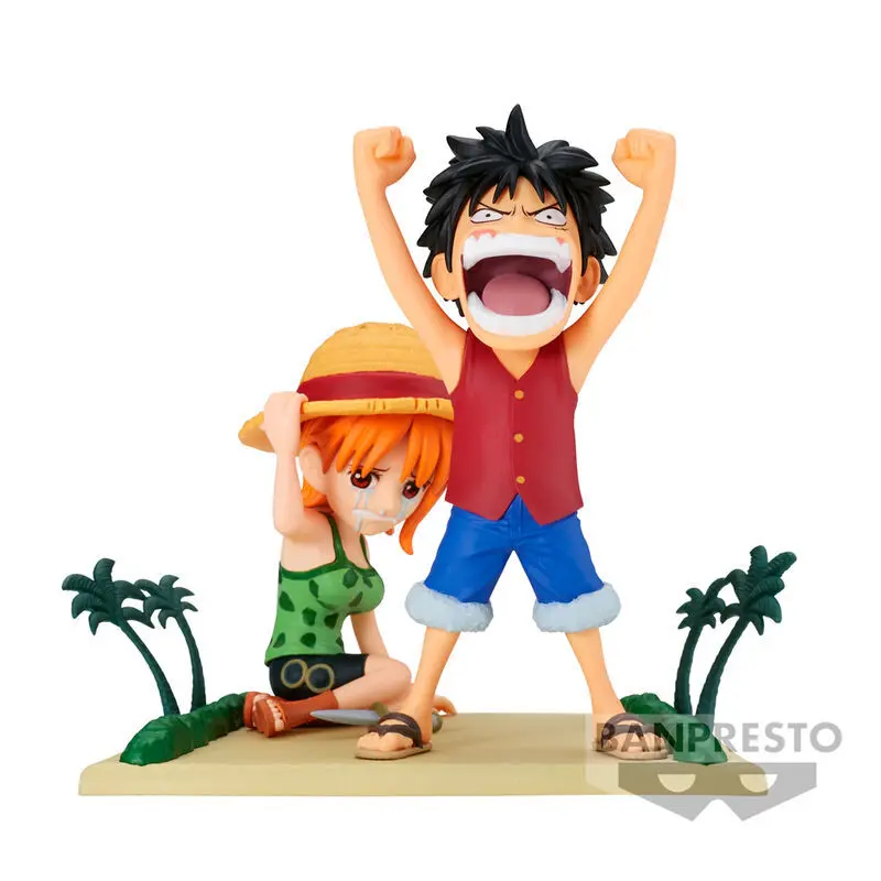 4983164891119 - Banpresto - Luffy & Nami (WCF - Log Stories) Sammelfiguren multicolor