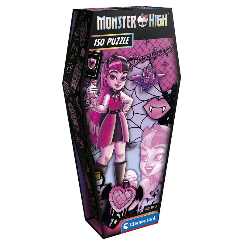 8005125281848 - Puzzle mit 150 Teilen Monster High Draculaura