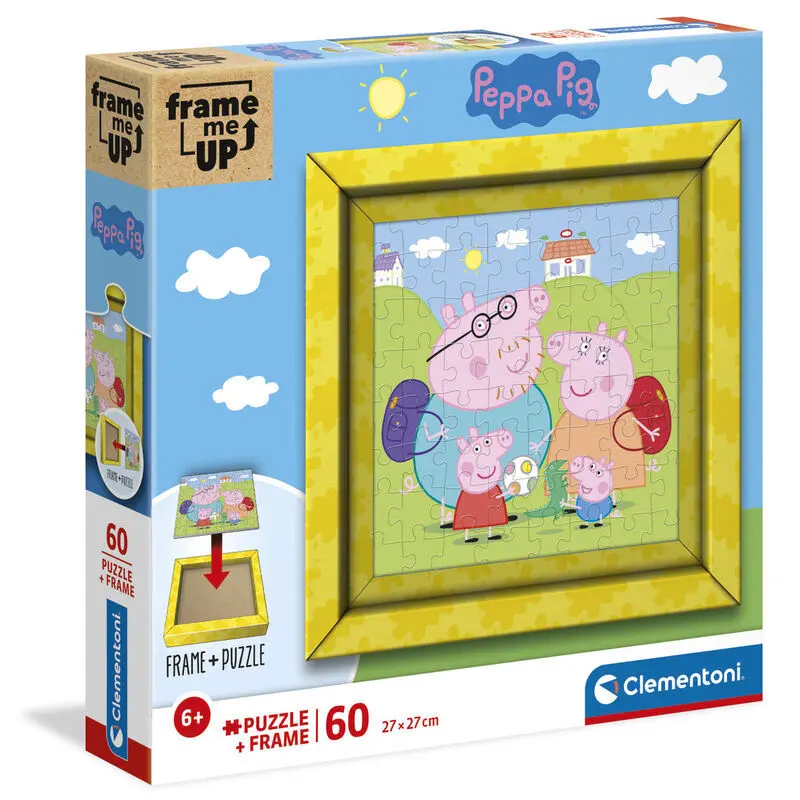 8005125388097 - Puzzle mit 60 Teilen Peppa Pig Frame me Up