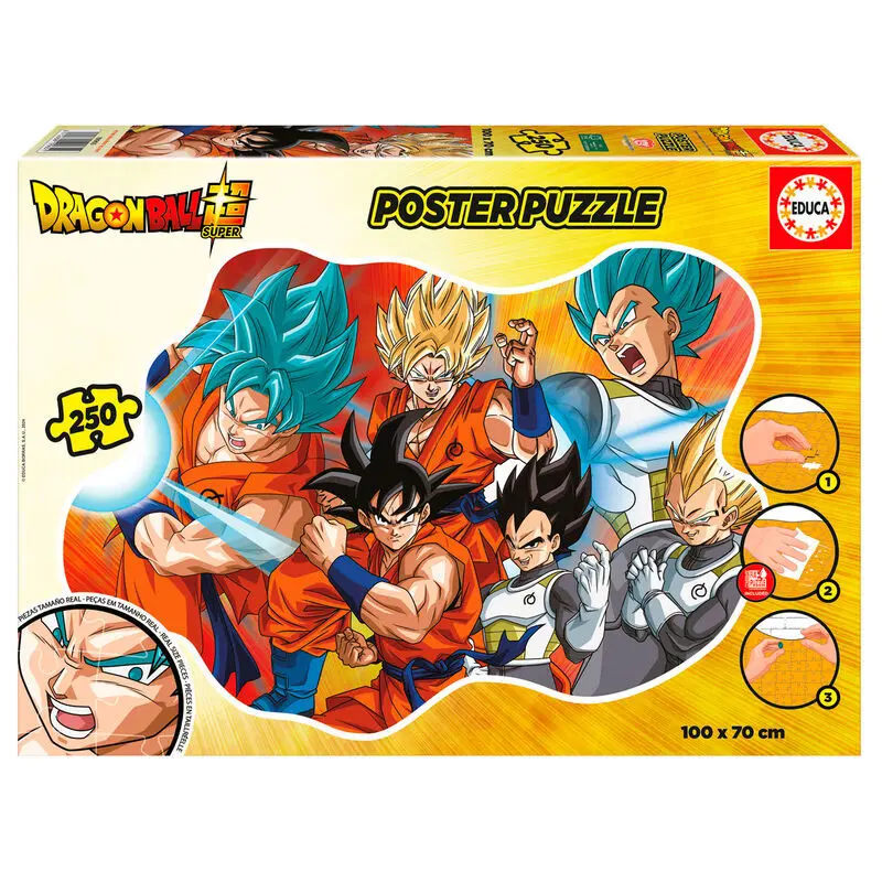 8412668199651 - Puzzle mit 250 Teilen Dragon Ball Poster
