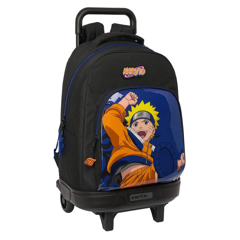 8412688556915 - Schulrucksack mit Rädern Ninja Blau Schwarz 33 x 45 x 22 cm