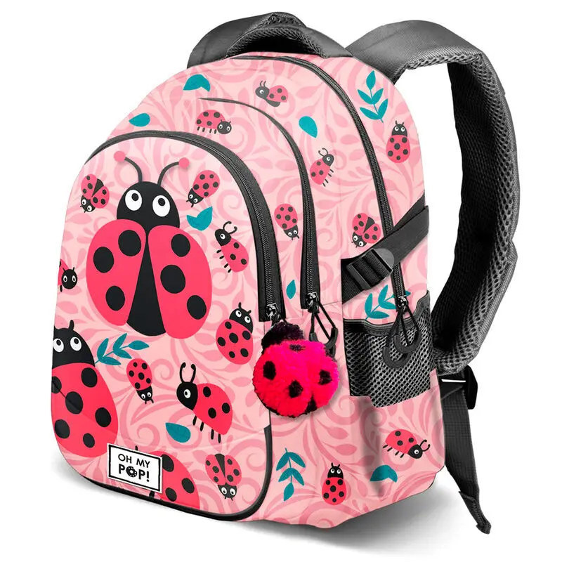 Anpassbarer Rucksack für Kinder Educa Borras Oh My Pop! Ladybug