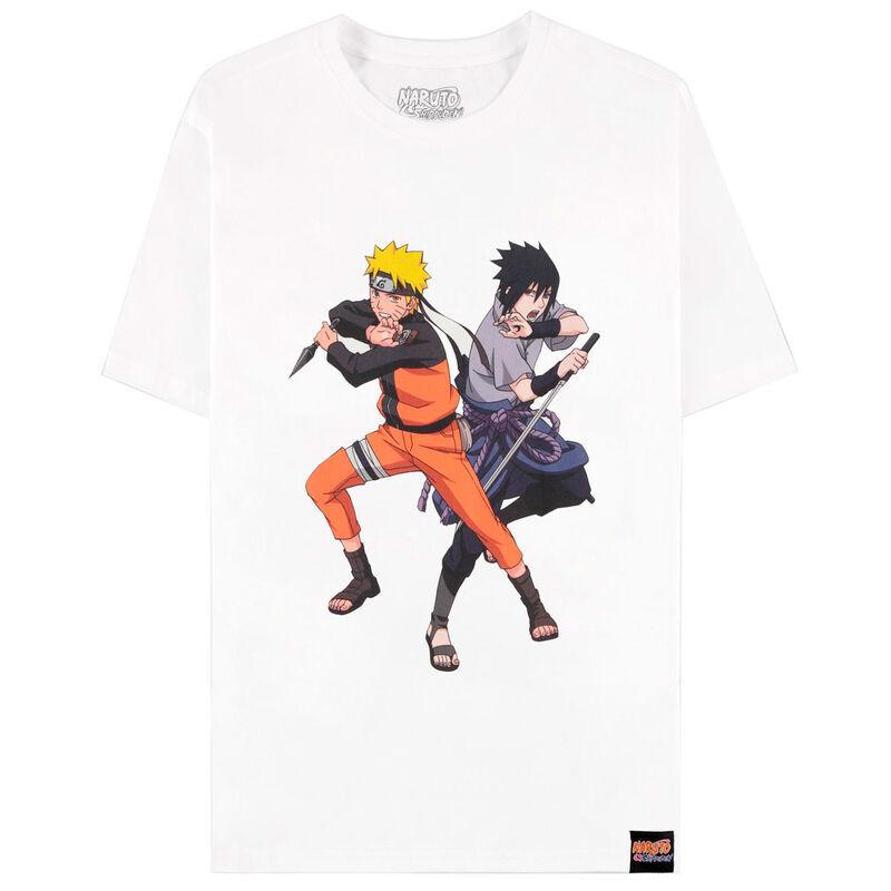 8718526390704 - T-Shirt Naruto Shippuden Naruto & Sasuke