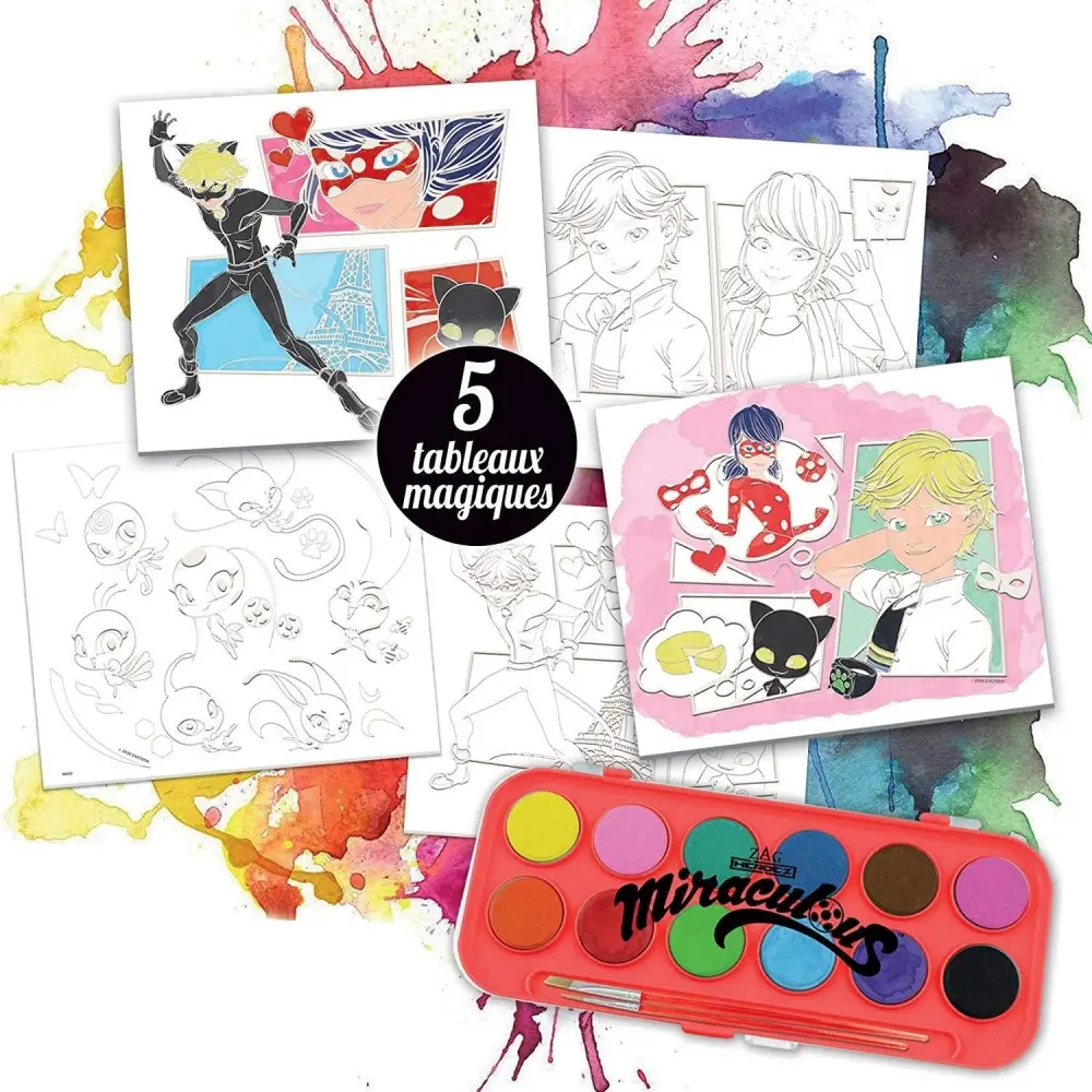 Magische Aquarellfarbe Educa Ladybug Miraculous