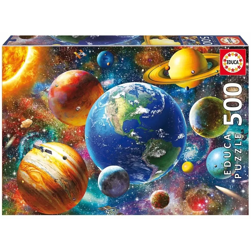 Puzzle mit 500 Teilen Educa Sistema Solar