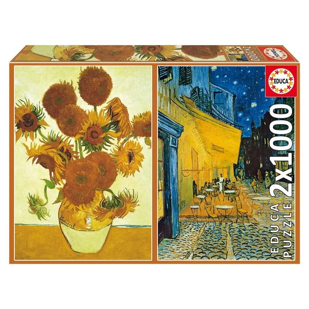 Puzzle aus 2 x 1000 pièces Educa Van Gogh
