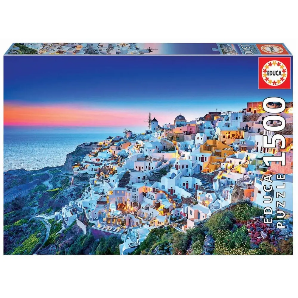 Puzzle mit 1500 Teilen Educa Santorini