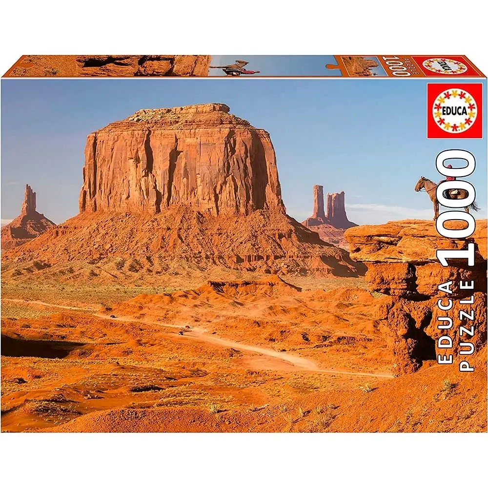 Puzzle mit 1000 Teilen monument valley Educa