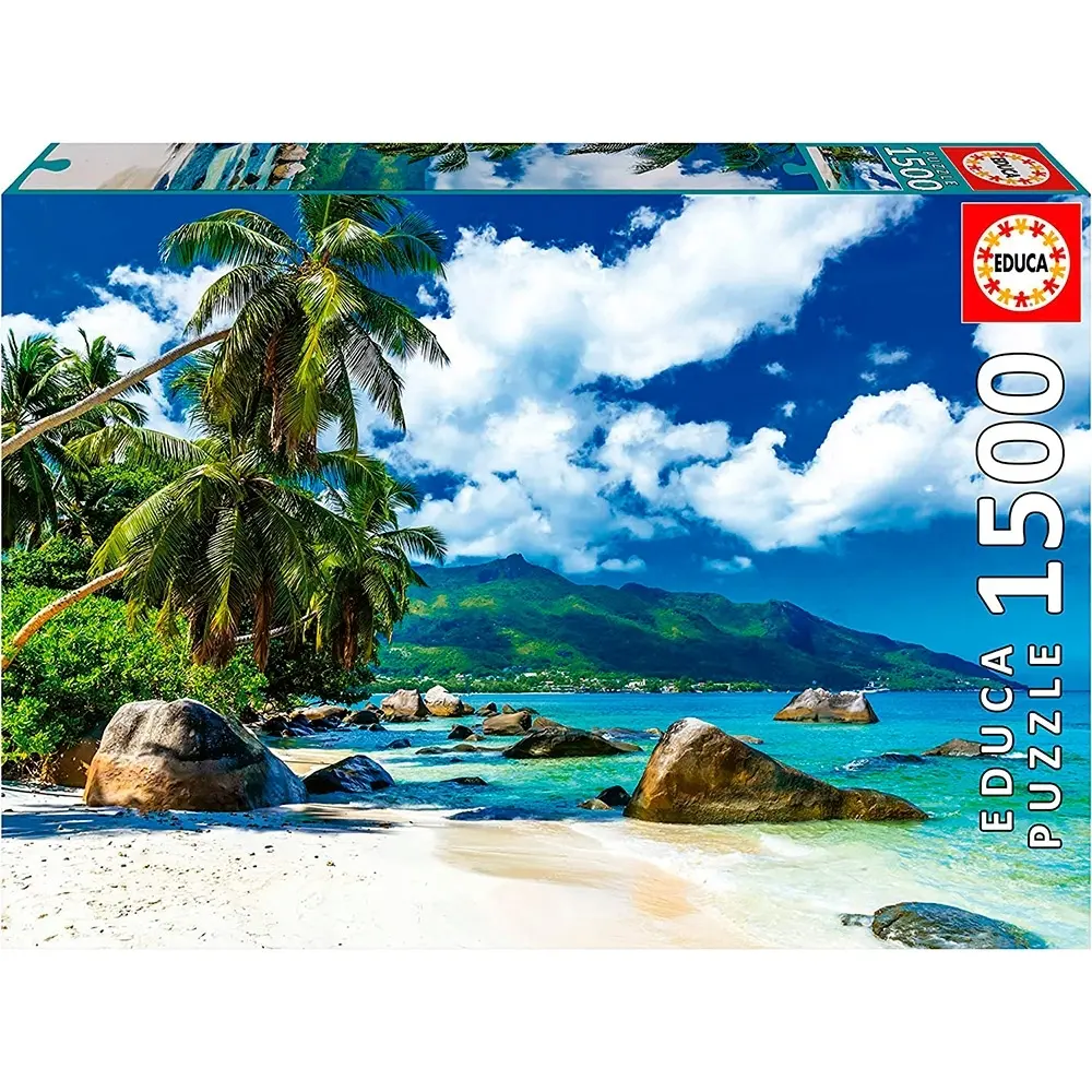 1500 Teile Seychellen-Puzzle Educa
